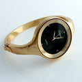 Women Cuff Watch Fashion Casual Round Lady Women Bracelet Girls Watches Gold Watch Stainless Steel Quartz Wrist Watch D1
